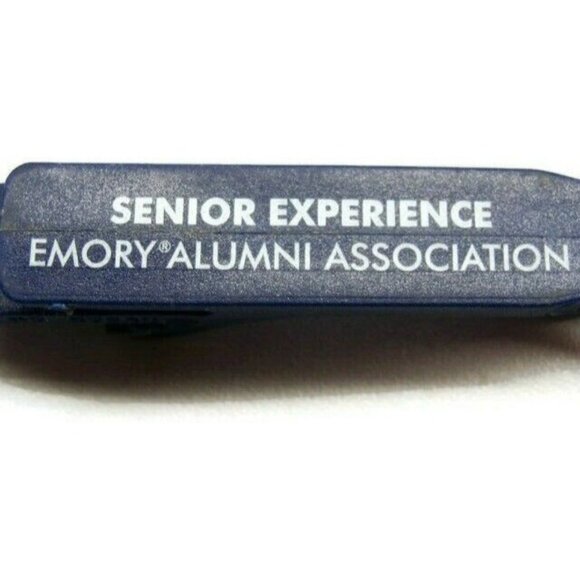 Emory Alumni Association Keychain Keyring Purse Bag Coat Zipper Auto Car Truck - Picture 1 of 5